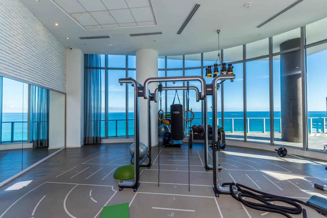Seashore Resort - 2 Bedroom Right On The Beach Direct Ocean-View With Amenities On The Rooftop Hollywood Eksteriør bilde